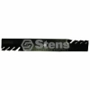 Silver Streak Hi-Lift Toothed Lawn Mower Blade For EXMARK 1-323515, 1-403026, 1-403059, 1-403086